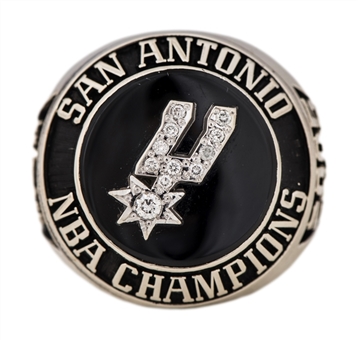 2005 San Antonio Spurs NBA Championship Ring (Employee Ring) With Original Presentation Box